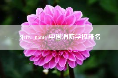 张北中国消防学校排名