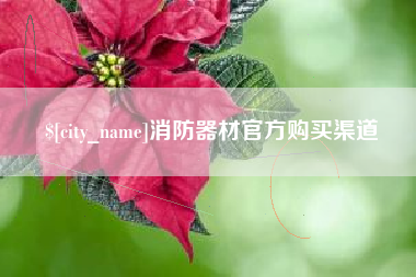 张北消防器材官方购买渠道