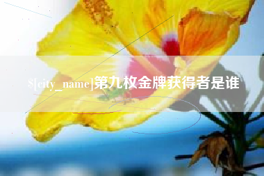 张北第九枚金牌获得者是谁