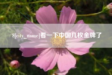 张北看一下中国几枚金牌了
