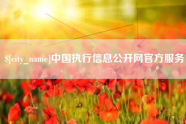 张北中国执行信息公开网官方服务