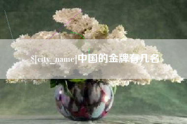 张北中国的金牌有几名