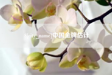张北中国金牌估计