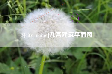 张北九宫建筑平面图