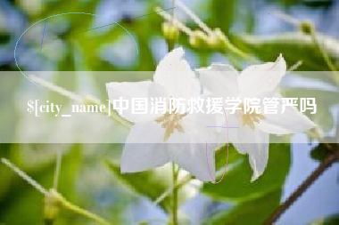 张北中国消防救援学院管严吗