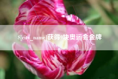 张北获得9块奥运会金牌