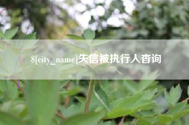 张北失信被执行人杳询
