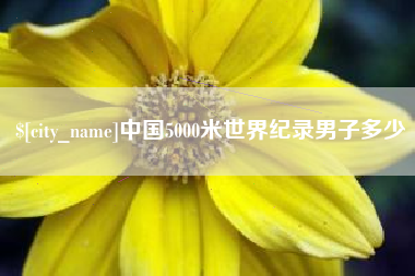 张北中国5000米世界纪录男子多少