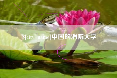 张北中国的消防大学