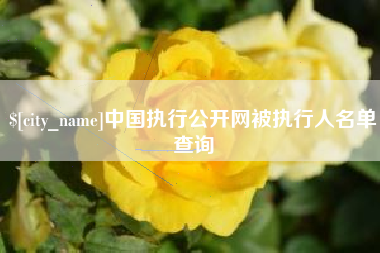 张北中国执行公开网被执行人名单查询