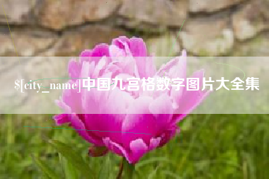 张北中国九宫格数字图片大全集