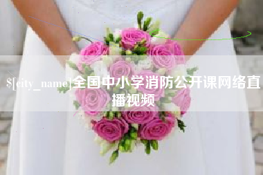 张北全国中小学消防公开课网络直播视频
