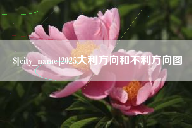 张北2025大利方向和不利方向图