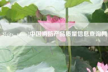 张北中国消防产品质量信息查询网