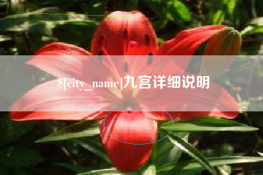 张北九宫详细说明