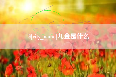 张北九金是什么