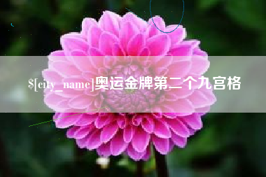 张北奥运金牌第二个九宫格