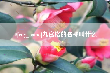张北九宫格的名称叫什么